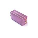 کیف لوازم آرایشی طرح دیسکو مدل Purple