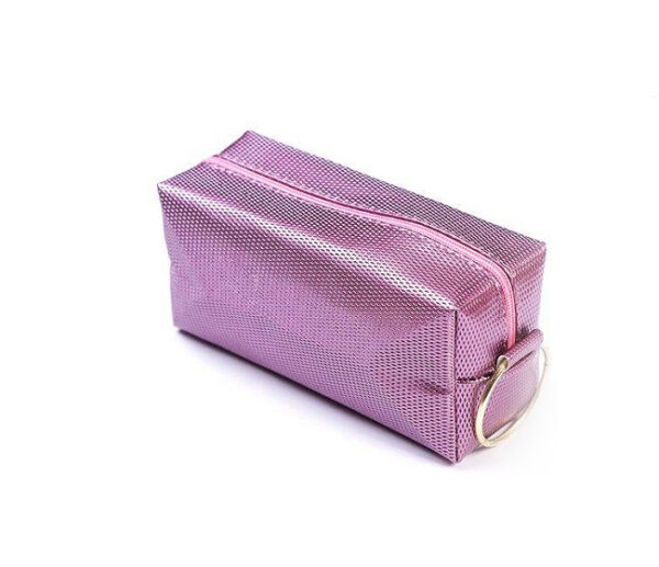 کیف لوازم آرایشی طرح دیسکو مدل Purple - تصویر 2