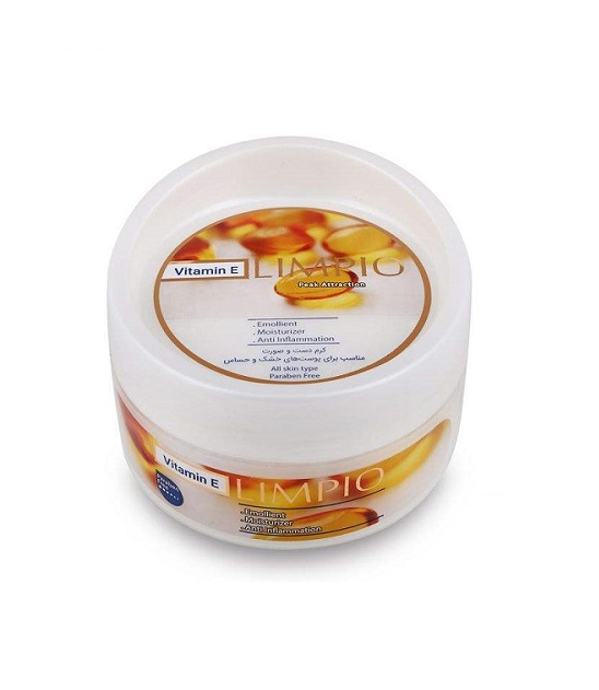 0001639_-vitamin-e.jpeg کرم دست و صورت لیمپیو مدل Vitamin E - تصویر 1