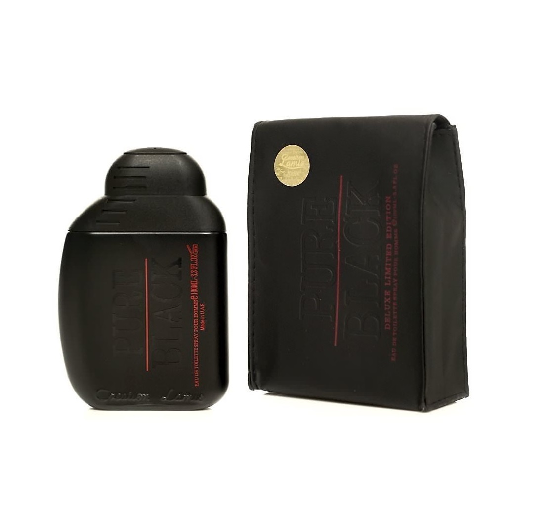 0001751_-pure-black.jpeg ادکلن مردانه کریشن لامیس مدل Pure Black - تصویر 1