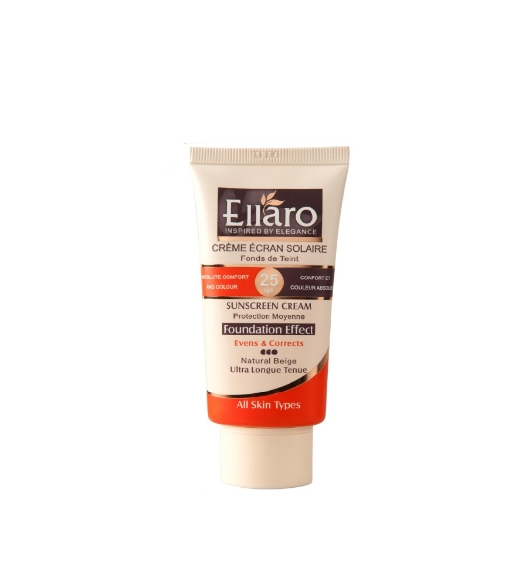 0002043_-foundation-effect-protection-moyenne-spf25.png کرم ضد آفتاب الارو سری Foundation Effect مدل Protection Moyenne با رنگ بژ طبیعی SPF25 - تصویر 1