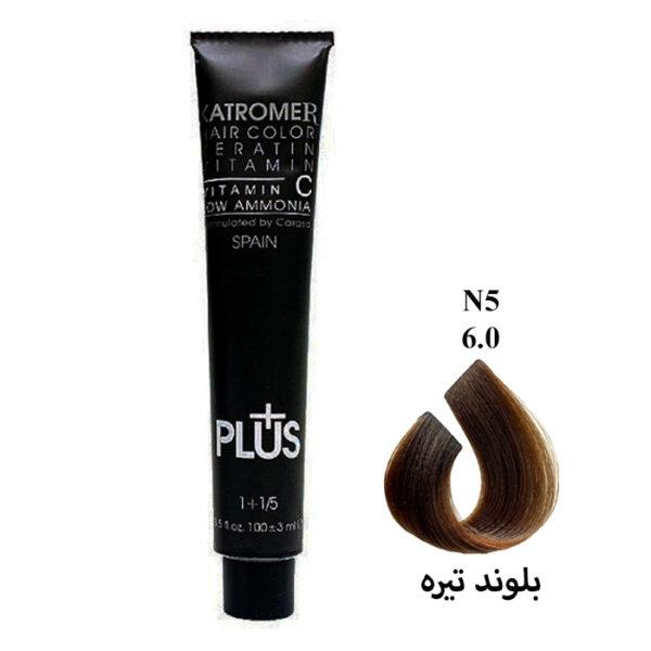 رنگ مو کاترومر سری طبیعی حجم 100 میلی لیتر - تصویر 5