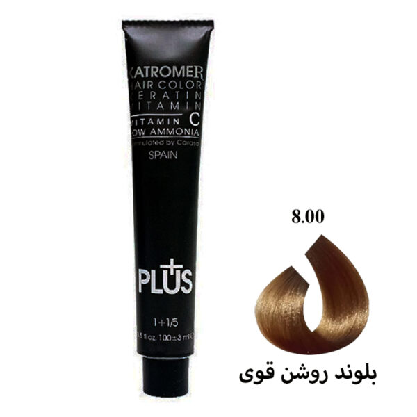 رنگ مو کاترومر سری طبیعی قوی حجم 100 میلی لیتر - تصویر 4