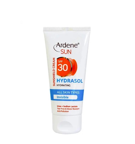 0014629_-spf-30-hydrasol-50-.jpeg کرم ضد آفتاب بدون رنگ آردن SPF 30 مدل HYDRASOL مناسب انواع پوست حجم 50 میلیلیتر - تصویر 1