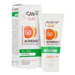 کرم ضد آفتاب بدون رنگ آردن SPF 50 مدل Acenesol حجم 50 میلی‌لیتر - تصویر 2