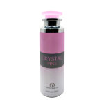 اسپری بدن زنانه گراندیور مدل Crystal Pink حجم 200 میلی لیتر