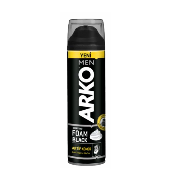 0014777_-black-200-.jpeg فوم اصلاح آرکو مدل Black حجم 200 میلی لیتر - تصویر 1