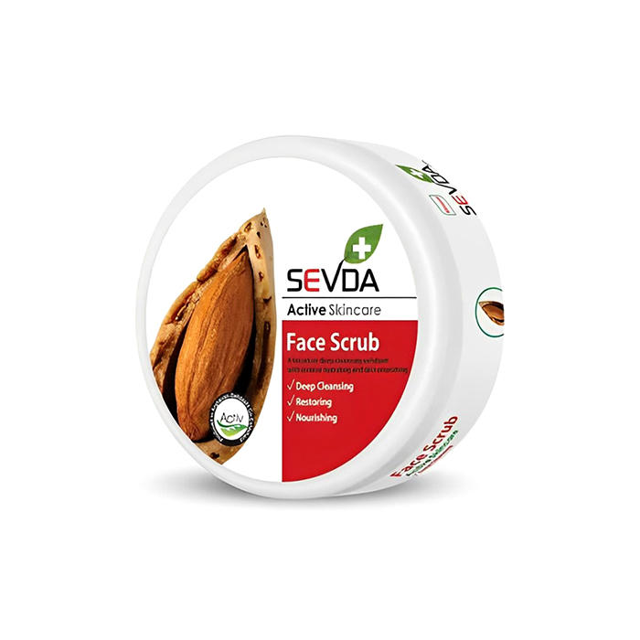 0014979_-250-.jpeg اسکراب شنی صورت سودا مدل بادام حجم 250 میلی لیتر - تصویر 1