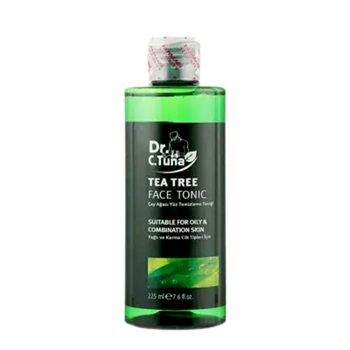 0015556_-tea-tree-225-.jpeg تونیک پاک کننده صورت دکتر تونا مدل Tea Tree حجم 225 میلی لیتر - تصویر 1
