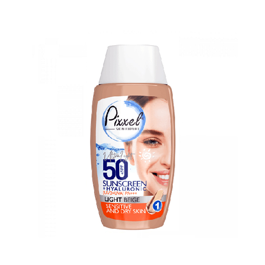 0015940_-.jpeg کرم ضد آفتاب رنگی پیکسل مناسب پوست خشک مدل بژ روشن - تصویر 1