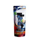 خودتراش سه لبه مردانه پرلایف مدل Galaxy3 بسته 2 عددی